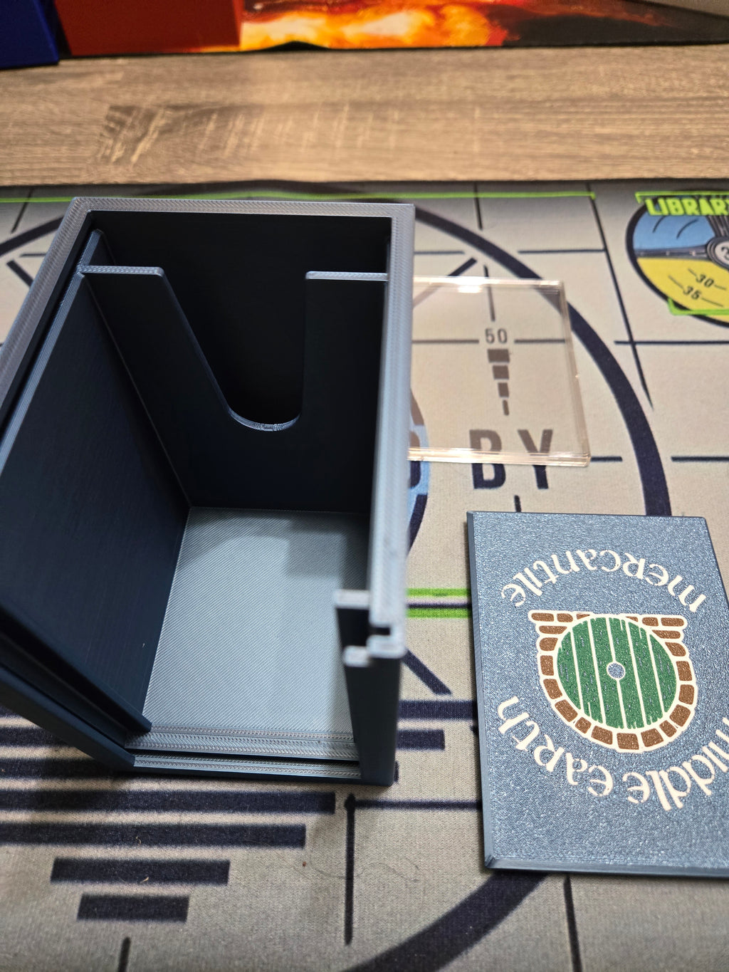 3D Printed Commander Deck Box – Fits Single-Sleeved Magic: The Gathering Cards