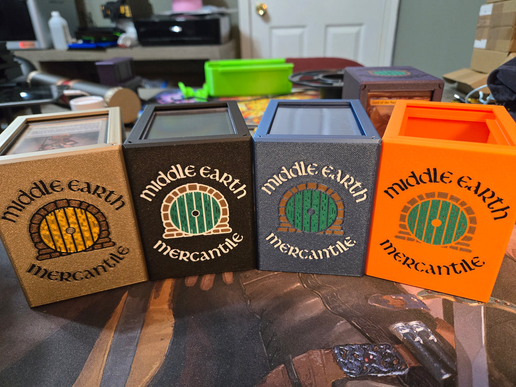 3D Printed Commander Deck Box – Fits Single-Sleeved Magic: The Gathering Cards